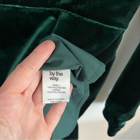 BY THE WAY x REVOLVE Crista Velvet Wrap Dress - Picture 9 of 9